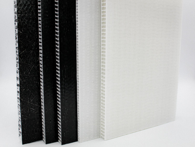 Cost effective light weighting for commercial transportation using thermoplastic honeycomb technology: from PP and recycled PET through to high performance thermoplastics